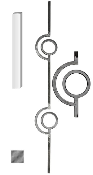 DOPREDAJ tyč 12 x 12 mm, 138 x 1000 mm - slide 0