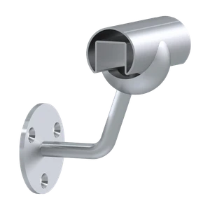 Držiak LED madla na stenu, brúsená nerez AISI 304 - slide 2