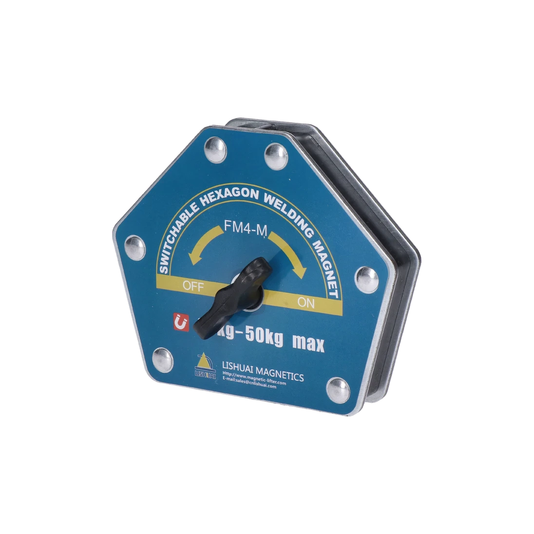 Zvárací magnet, vypínací, zaťaženie 40 kg, feritový