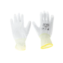 Pogumované rukavice velkosť 10