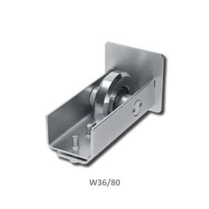 Náběhové kolečko samonosné brány pro profil 80 x 80 x 5 mm - slide 1