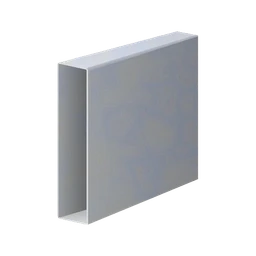 Pozinkované uzavreté profily 100 x 20 mm, hrúbka 1,2 mm