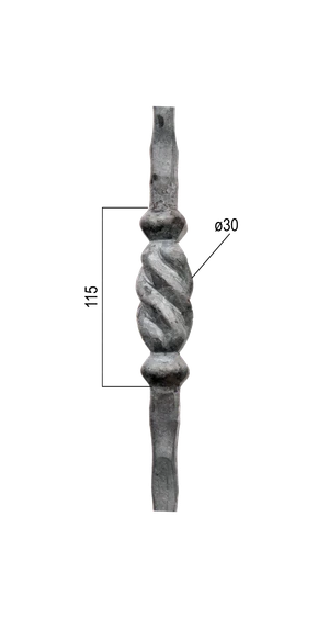 Tyč 14 x 14 x 1000 mm - slide 2