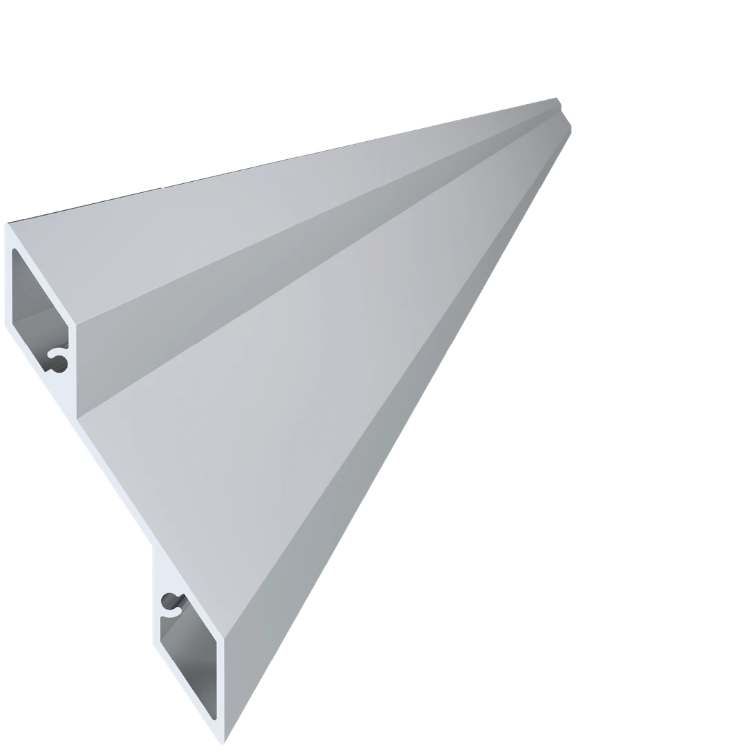 Al profil 115,2 x 24 x 6000 mm, bez povrchovej úpravy