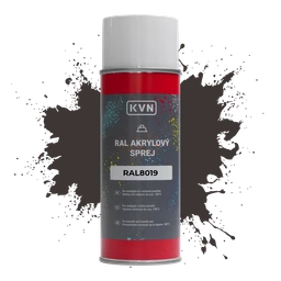 Farba v spreji - RAL 8019, 400 ml