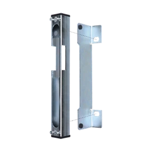 Dorazová kazeta pravá/levá pro elektrozámek (260x30x30 mm), pozinkovaná - slide 0