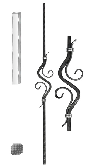 Tyč 12 x 12 mm, 110 x 1000 mm - slide 0