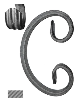 Céčko 130 x 80 mm, profil 14 x 6 mm