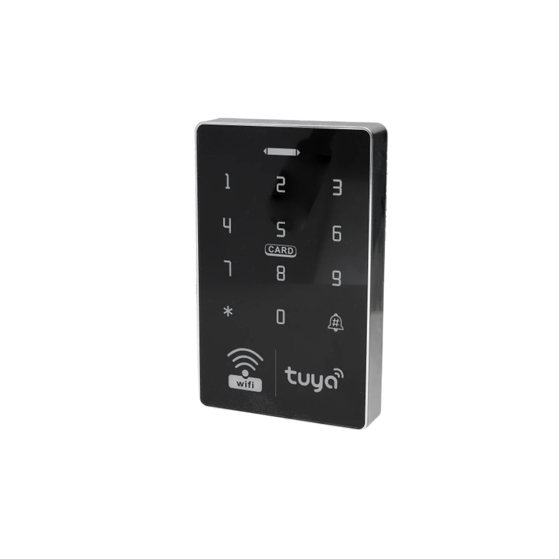 Klávesnice, PIN, RFID, karta, ovládané přes TUYA app