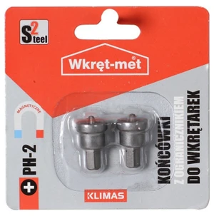 2 dílný blistr bitů PH2 s dorazem - pro sadrokarton - slide 0