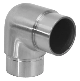 Spojka rohová na trubku ø 42,4 mm, brúsená AISI 316