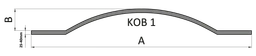 Oblúk typu KOB 1 jokel