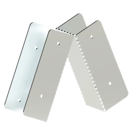 Spojka na hranol 80 x 80 mm, pozinkovaná oceľ