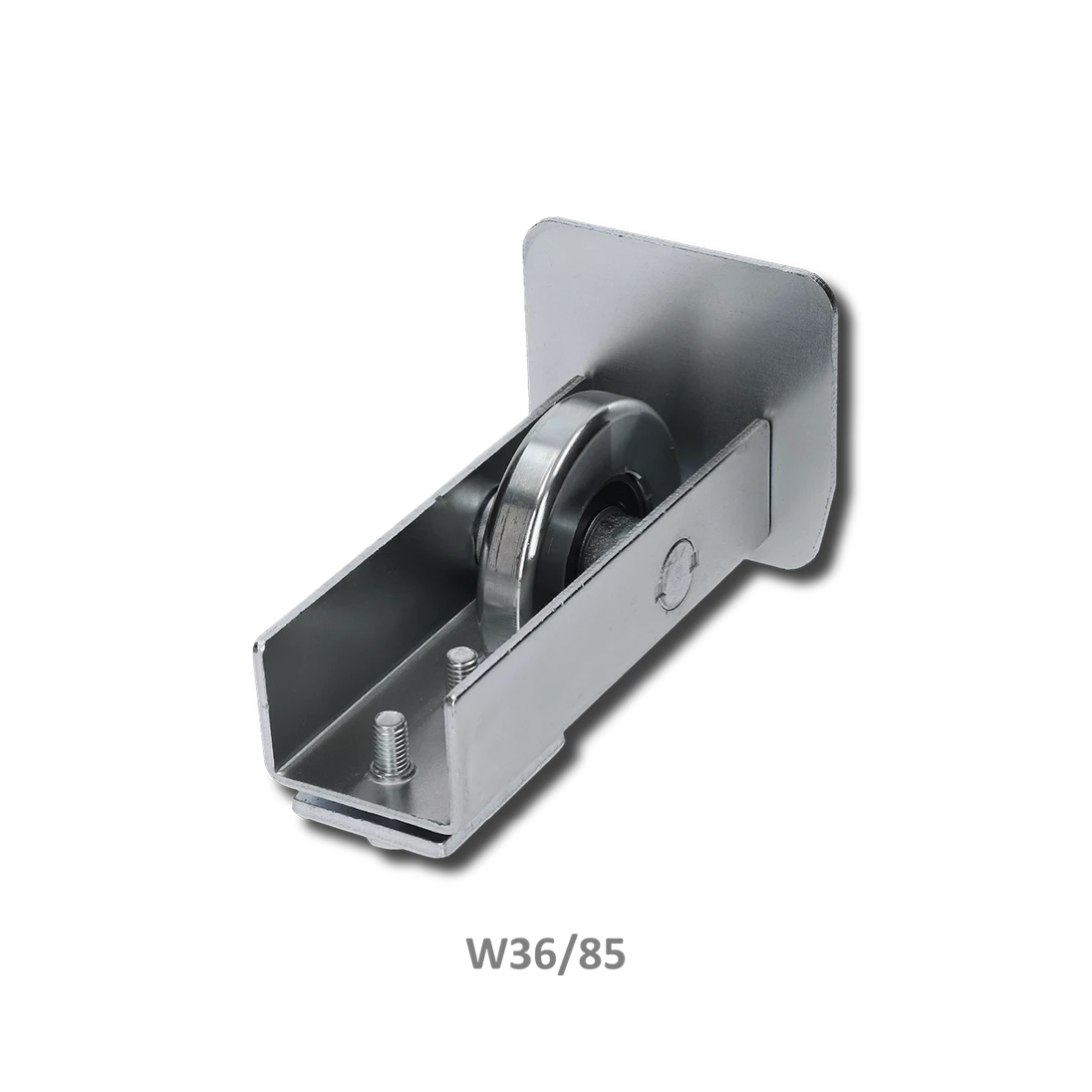 Nábehové koliesko samonosnej brány pre profil 80 x 85 x 5 mm