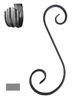 Esko 290 x 115 x 80 mm, 14 x 6 mm, základné rozkutie - slide 0