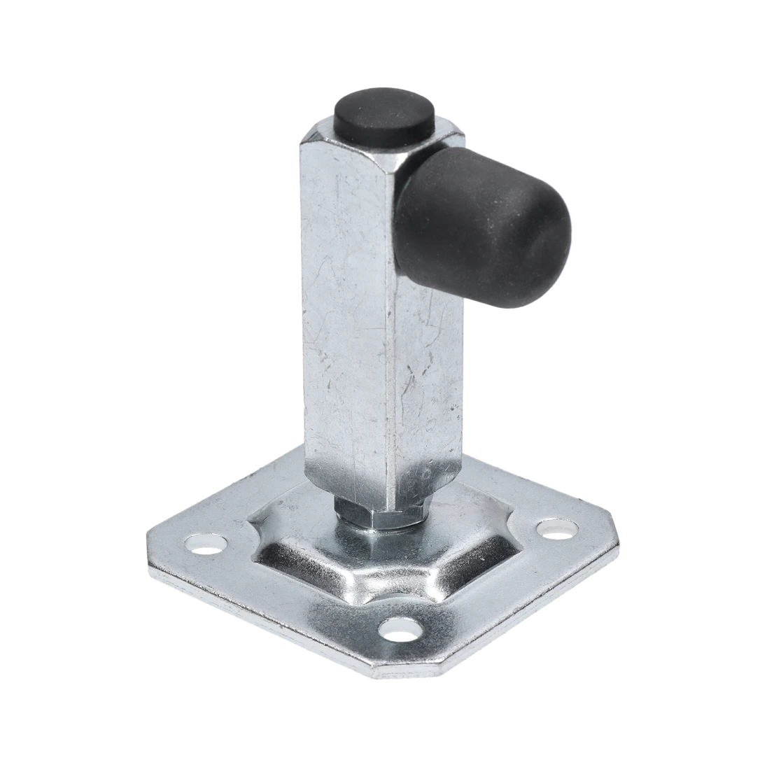 Nastavitelný doraz posuvných vrat, 100x100mm, pozinkovaný