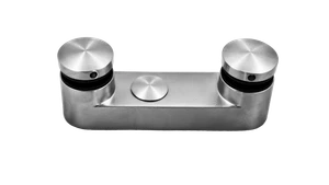 Bodové kotvenie pre sklo 6 - 12,76 mm, dve svorky, AISI 304 - slide 0