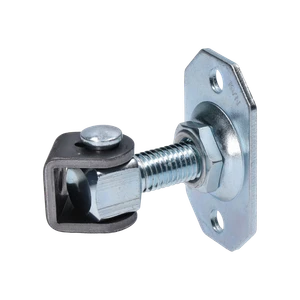 Záves M18 s platňou 54 x 90 mm, nastaviteľný, pozink - slide 0