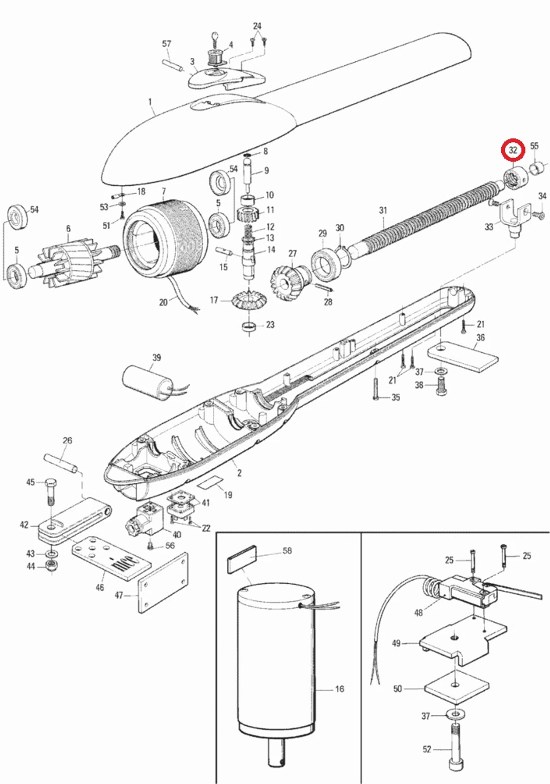 PMDCD1.8003 matica 20 mm, 5 zavit, ø 20 mm pre Pluto5015