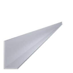 Poškozený L profil 40x20x2 mm, L-6000 mm, hliník bez povrchové úpravy