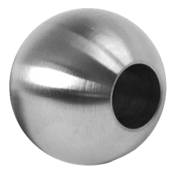 Guľa koncová ø 30 mm na trubku ø 12 mm, brúsená AISI 304