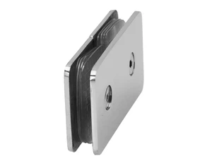 Svorka skla medzi sklá 180°, sklo 8 - 10 mm, AISI 304 - slide 1