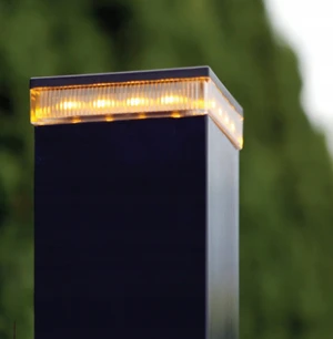 LED lampa, 12/24/230 V do stĺpika 100 x 100/120 x 120 mm - slide 2