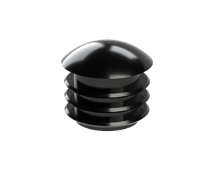 Vnútorná krytka guľatá ø 18 mm, plastová, čierna - slide 1