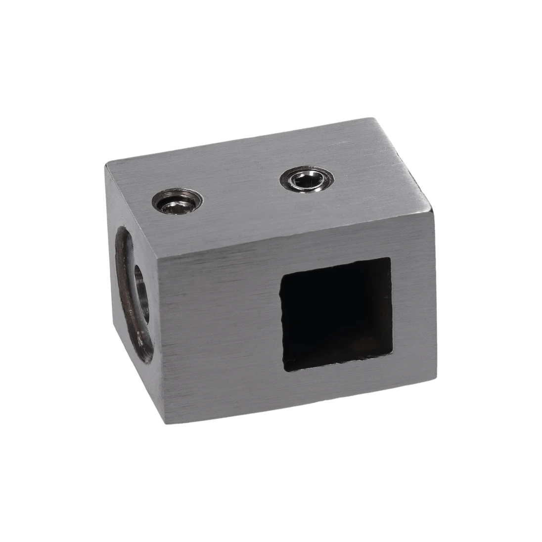 Držák profilu 12 x 12 mm (P), plochý, broušená AISI 304