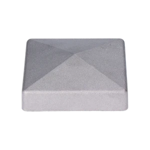 Hliníková strieška, 60 x 60 mm, bez povrchovej úpravy - slide 0