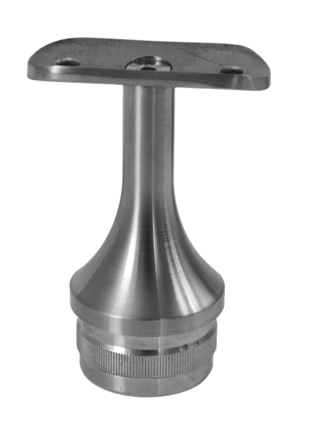 Držiak madla pevný na trubku ø 42,4 mm, brúsená AISI 304