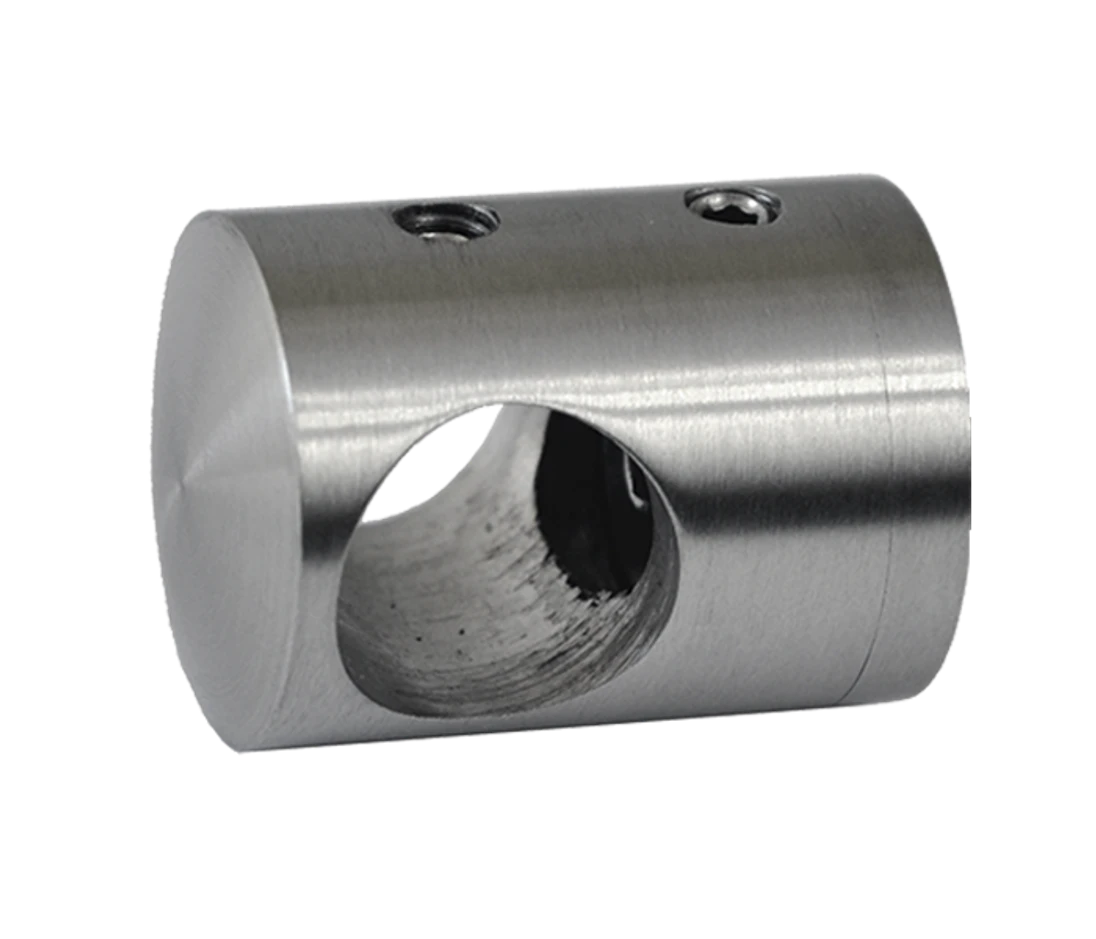 Držiak tyče ø 16 mm, plochý, brúsená nerez AISI 304