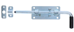 Rígeľ ø 12 mm, L = 220 mm, pozinkovaný s protikusom - slide 0