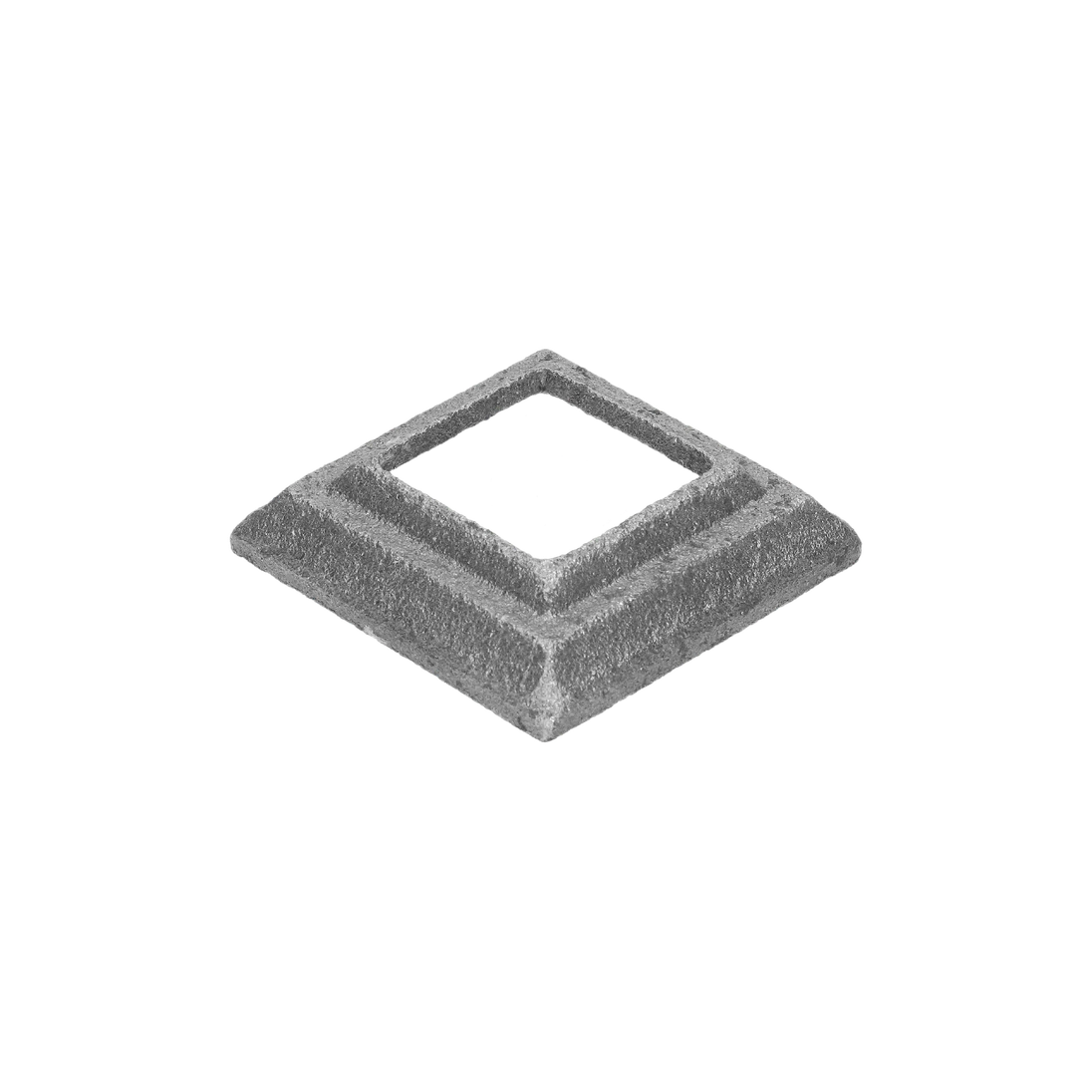 Krytka 62 x 62 x 16 mm s otvorom 31 x 31 mm, odliatok
