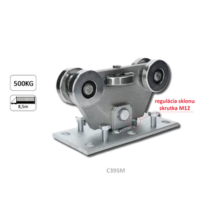 Vozík MEDIO KLASIK do 500 kg/8,5 m, profil 98 x 98 mm - slide 1