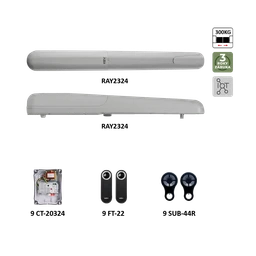 RAYKIT pro dvoukřídlovou bránu do 3 m/křídlo