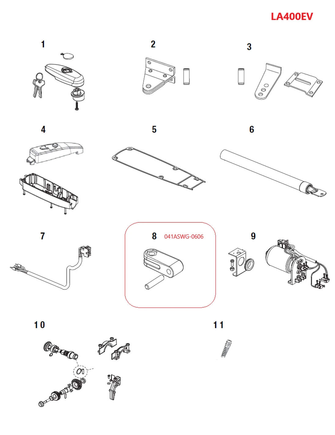 041ASWG-0606 zadný úchyt