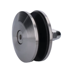 Držiak na sklenený prístrešok, set 4 ks, brúsená AISI 304 - slide 2