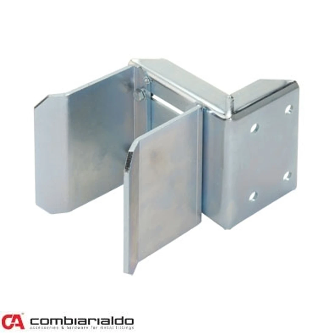 Doraz na bránu vrchný, 155 x 150 x 220 x 4 mm