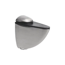 ZAMAK držiak pre sklenené police, sklo 5 - 10 mm, Al/Zn