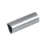 Přechod mezi sloupem ø 42,4 mm a deskou, broušená, L = 55 mm