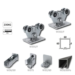 Samonos do 230 kg/4 m, profil 60 x 60 x 4 mm, Fe