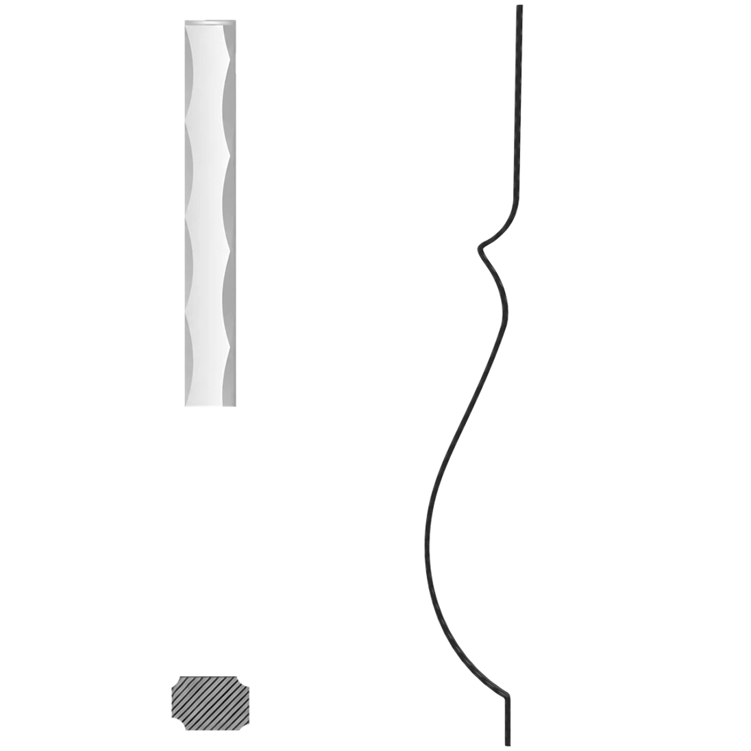 Tyč 30 x 5 x 1000 mm