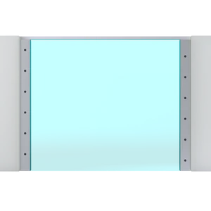 Madlo 60 x 40 x 5000 mm pre sklo 8 - 17,5 mm, hliník - slide 3