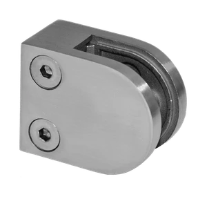 Svorka plochá, sklo 6–10,76 mm, broušená nerez AISI 316 - slide 1