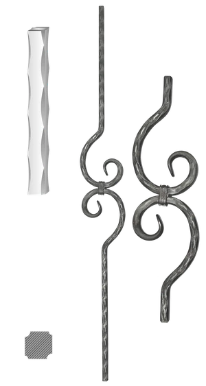 DOPRODEJ tyč 12 x 12 mm, 110 x 900 mm - slide 1