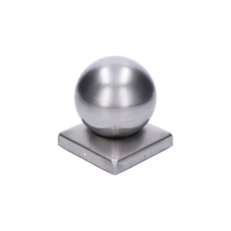 Strieška plechová, 40 x 40 mm s guľou ø 50 mm