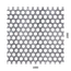 Dierovaný plech Zn t = 1 mm, otvor ø 10 mm, rozteč 15 mm