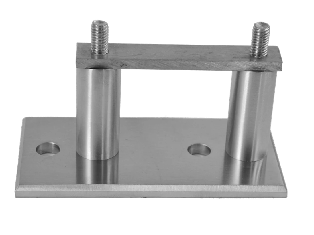 Úchyt na bočné kotvenie stĺpu ø 42,4 mm, brúsená AISI 304