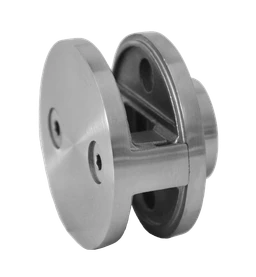 Svorka skla středová ø 60 mm, sklo 8–12 mm, AISI 304